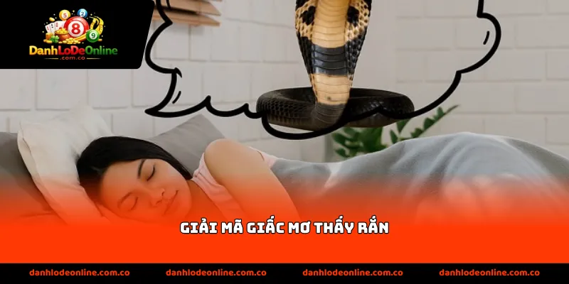 giải mã giấc mơ thấy rắn